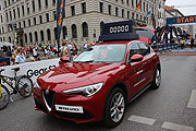 Zeitnahme mit Alfa Romeo Stelvio (©Foto.Martin Schmitz)